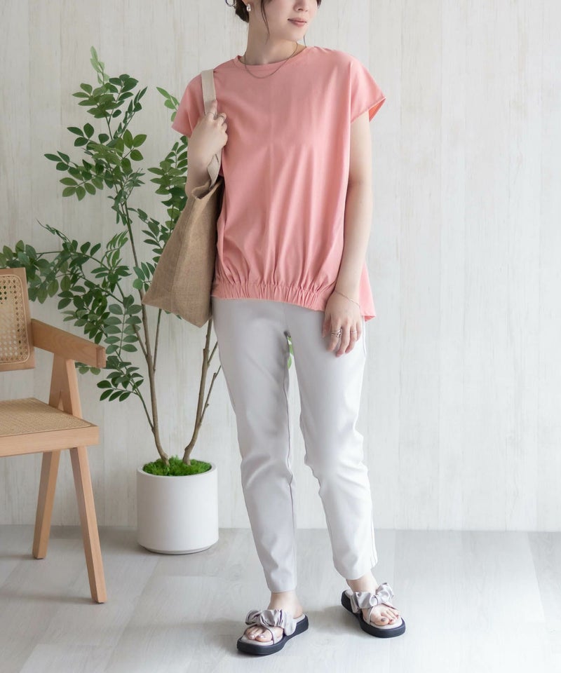 HusHusH  裾ゴムフレンチTシャツ レディース メール便 対応商品商品画像-20