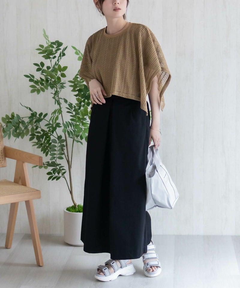 HusHusH ケープ調Tシャツ レディース メール便 対応商品商品画像-17