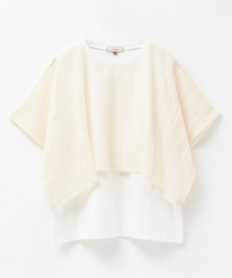 HusHusH  ケープ調Tシャツ レディース メール便 対応商品商品画像-20