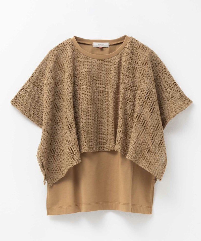 HusHusH ケープ調Tシャツ レディース メール便 対応商品商品画像-22