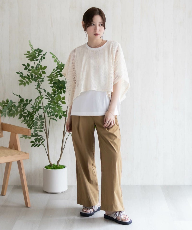 HusHusH  ケープ調Tシャツ レディース メール便 対応商品商品画像-27