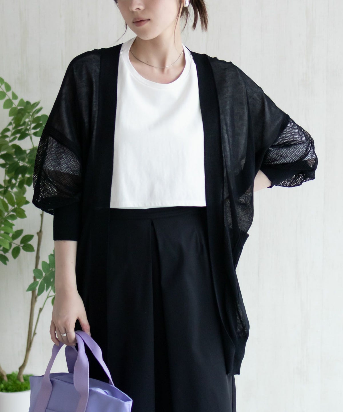 HusHusH トッパーカーディガン レディース