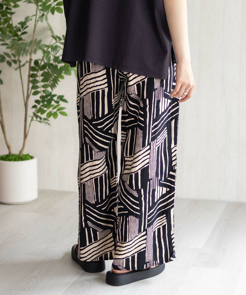 Howdy Marie インドファブリック 総柄ワイドパンツ レディース商品画像-11