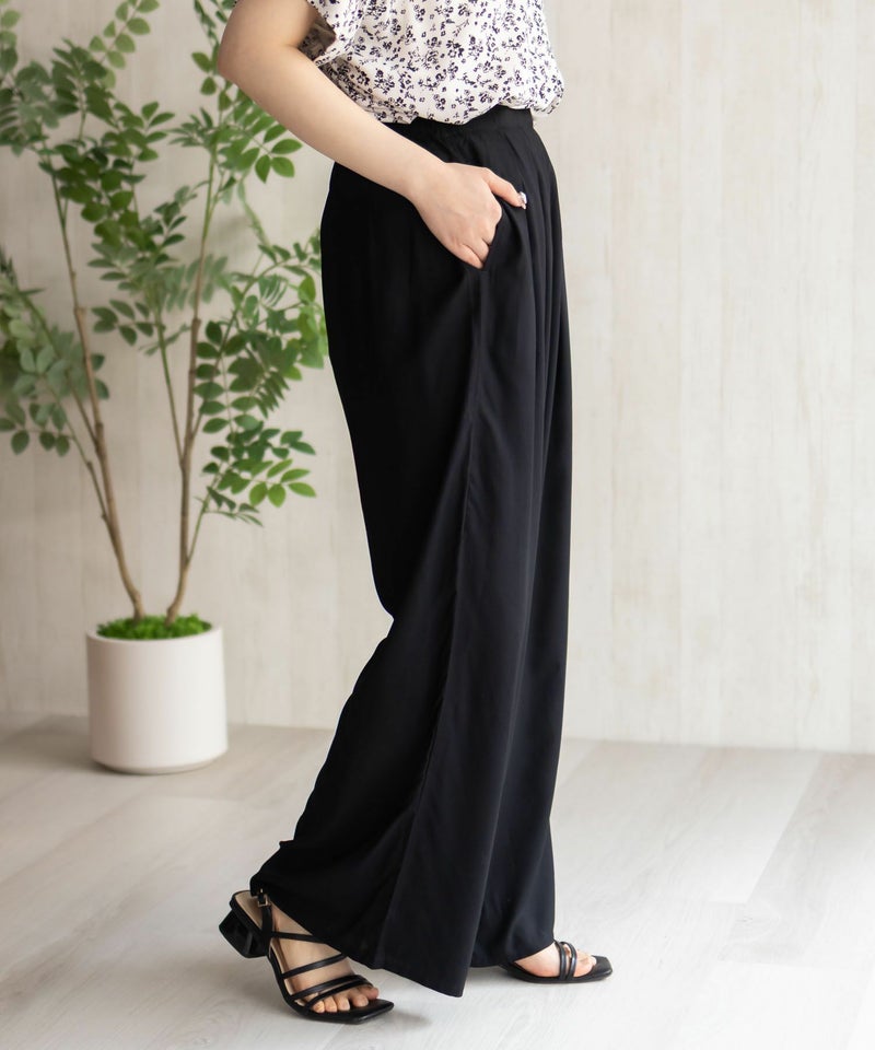 Howdy Marie  インドファブリック 総柄ワイドパンツ レディース商品画像-14