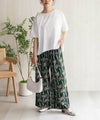 Howdy Marie インドファブリック 総柄ワイドパンツ レディース商品サムネイル-21