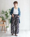 Howdy Marie インドファブリック 総柄ワイドパンツ レディース商品サムネイル-35