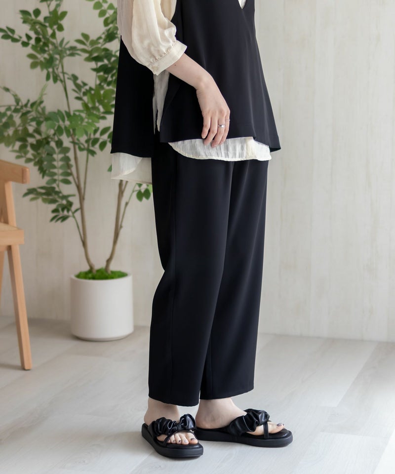 HusHusH 冷感テーパードパンツ レディース商品画像-3