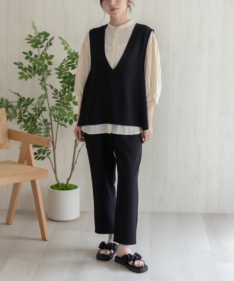 HusHusH 冷感テーパードパンツ レディース商品画像-8