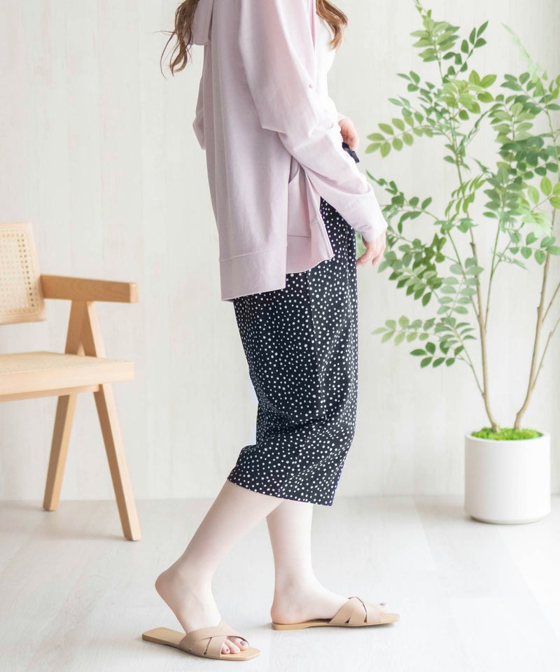 nAvy SARARI レーヨンステテコ 総柄 レディース商品画像-17