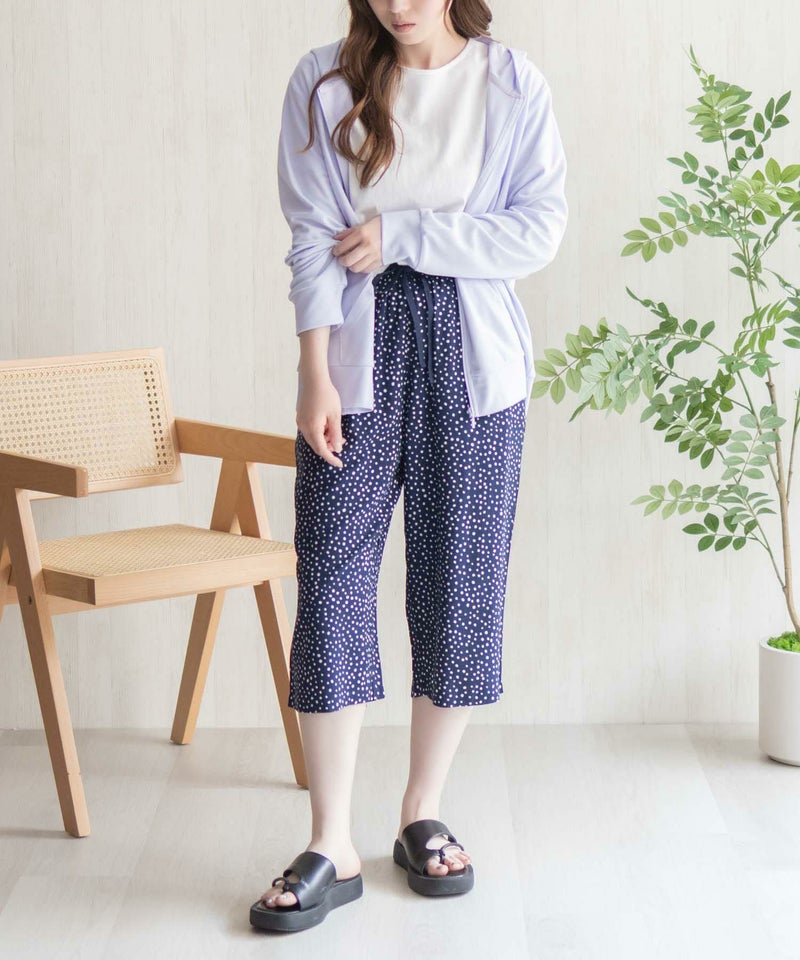 nAvy SARARI レーヨンステテコ 総柄 レディース商品画像-22
