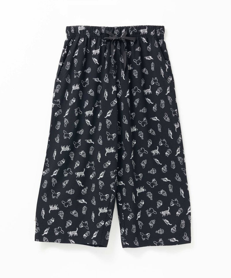 nAvy SARARI  レーヨンステテコ 総柄 レディース商品画像-23