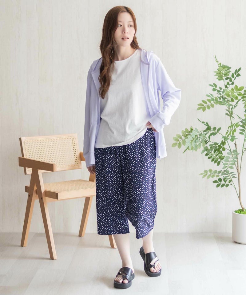 nAvy SARARI  レーヨンステテコ 総柄 レディース商品画像-40