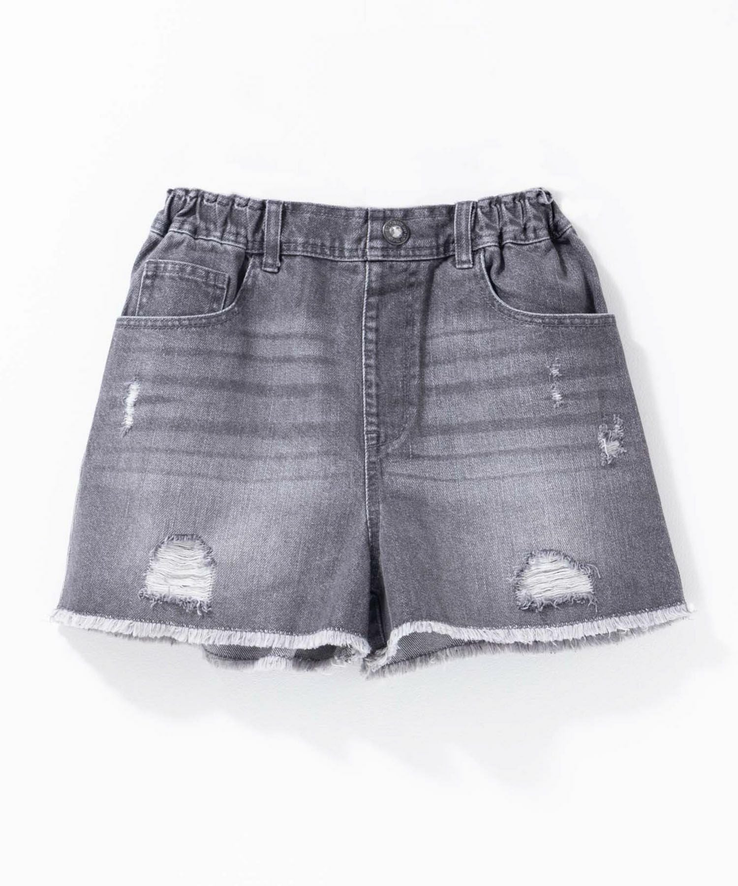 d.i.a ダイヤ グレーショートデニムパンツ 24インチ タグ付き GLOBAL WORK｜GOODデニムアソートショートパンツ/キッズ/147416