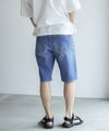 NAVY  毎日はきたくなるデニム「マイデニ」 ショートパンツ メンズ商品サムネイル-6