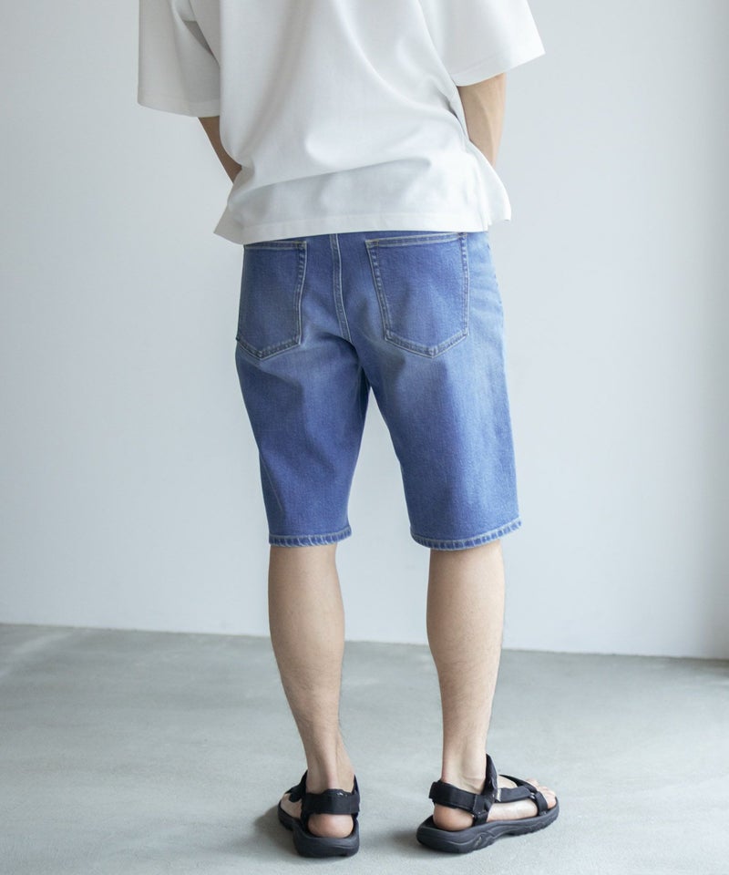 NAVY 毎日はきたくなるデニム「マイデニ」 ショートパンツ メンズ商品画像-6