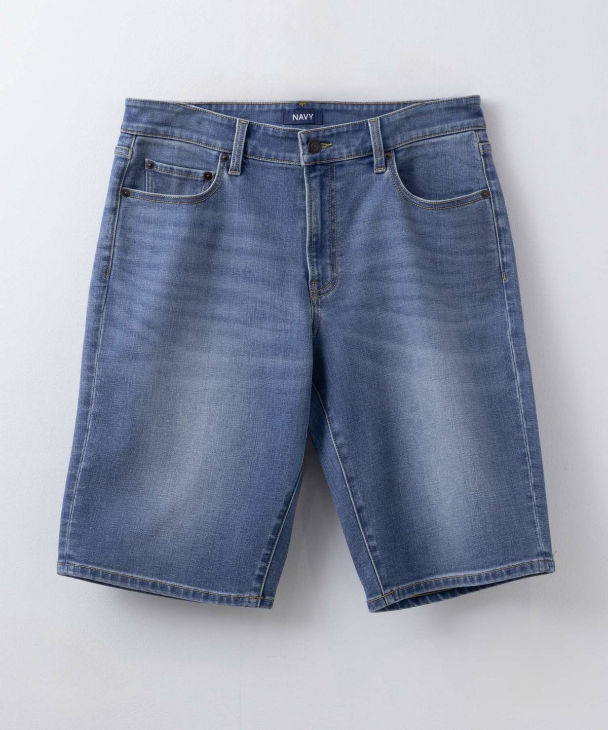 NAVY 毎日はきたくなるデニム「マイデニ」 ショートパンツ メンズ