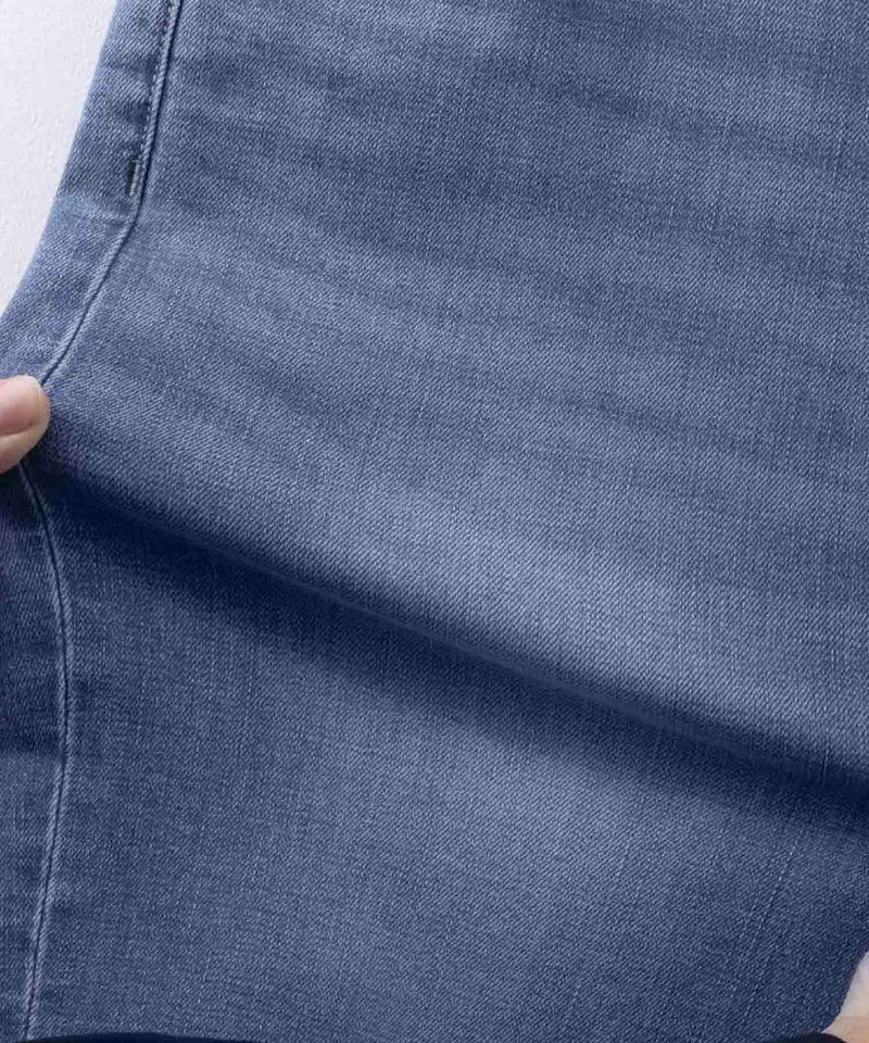 NAVY  毎日はきたくなるデニム「マイデニ」 ショートパンツ メンズ商品画像-12