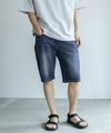 NAVY 毎日はきたくなるデニム「マイデニ」 ショートパンツ メンズ商品サムネイル-2