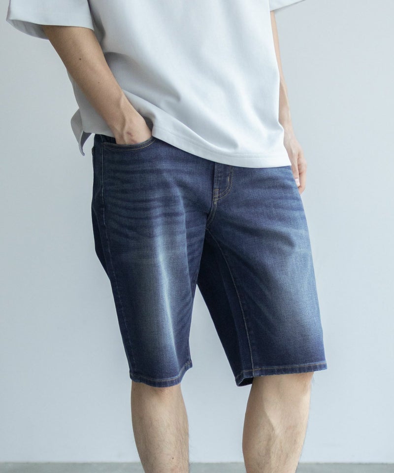 NAVY 毎日はきたくなるデニム「マイデニ」 ショートパンツ メンズ商品画像-3