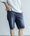 NAVY 毎日はきたくなるデニム「マイデニ」 ショートパンツ メンズ商品サムネイル-3