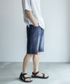 NAVY 毎日はきたくなるデニム「マイデニ」 ショートパンツ メンズ商品サムネイル-4
