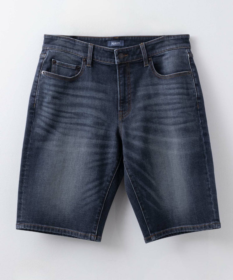 NAVY  毎日はきたくなるデニム「マイデニ」 ショートパンツ メンズ商品画像-8