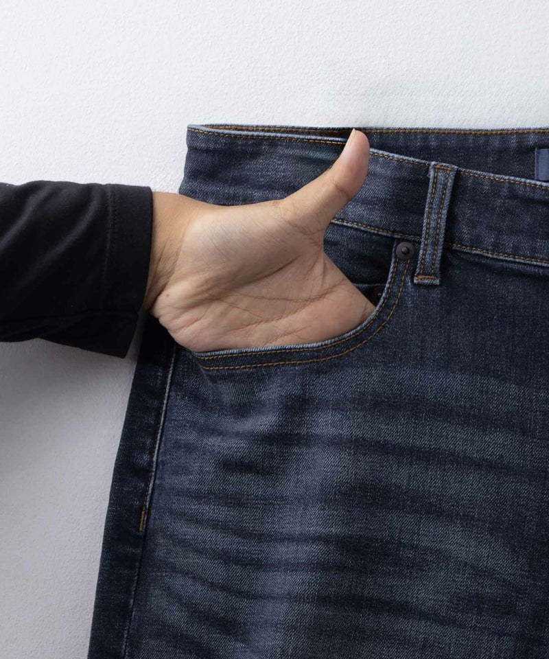 NAVY  毎日はきたくなるデニム「マイデニ」 ショートパンツ メンズ商品画像-10