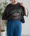 Dickies  バイオ加工カレッジTシャツ レディース メール便 対応商品商品サムネイル-12