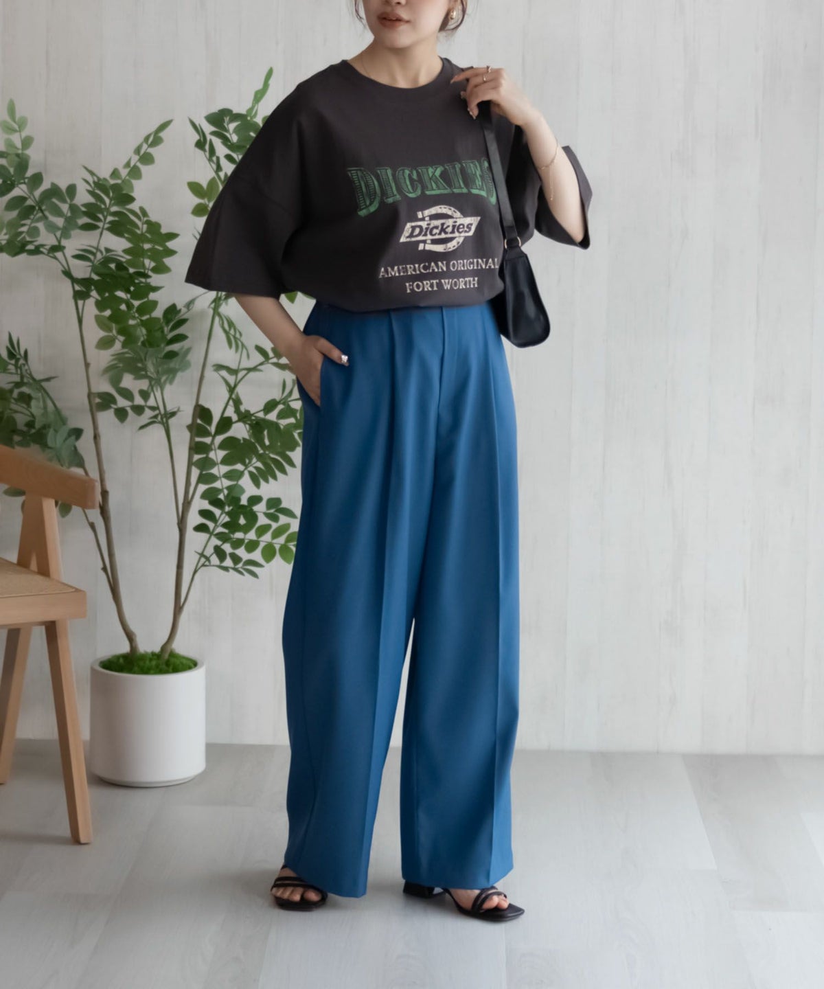 Dickies バイオ加工カレッジTシャツ レディース ネコポス 対応商品