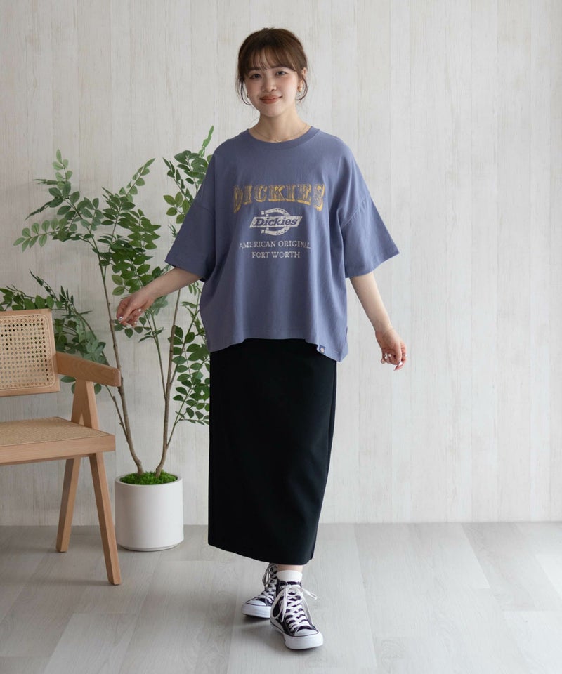Dickies  バイオ加工カレッジTシャツ レディース メール便 対応商品商品画像-30