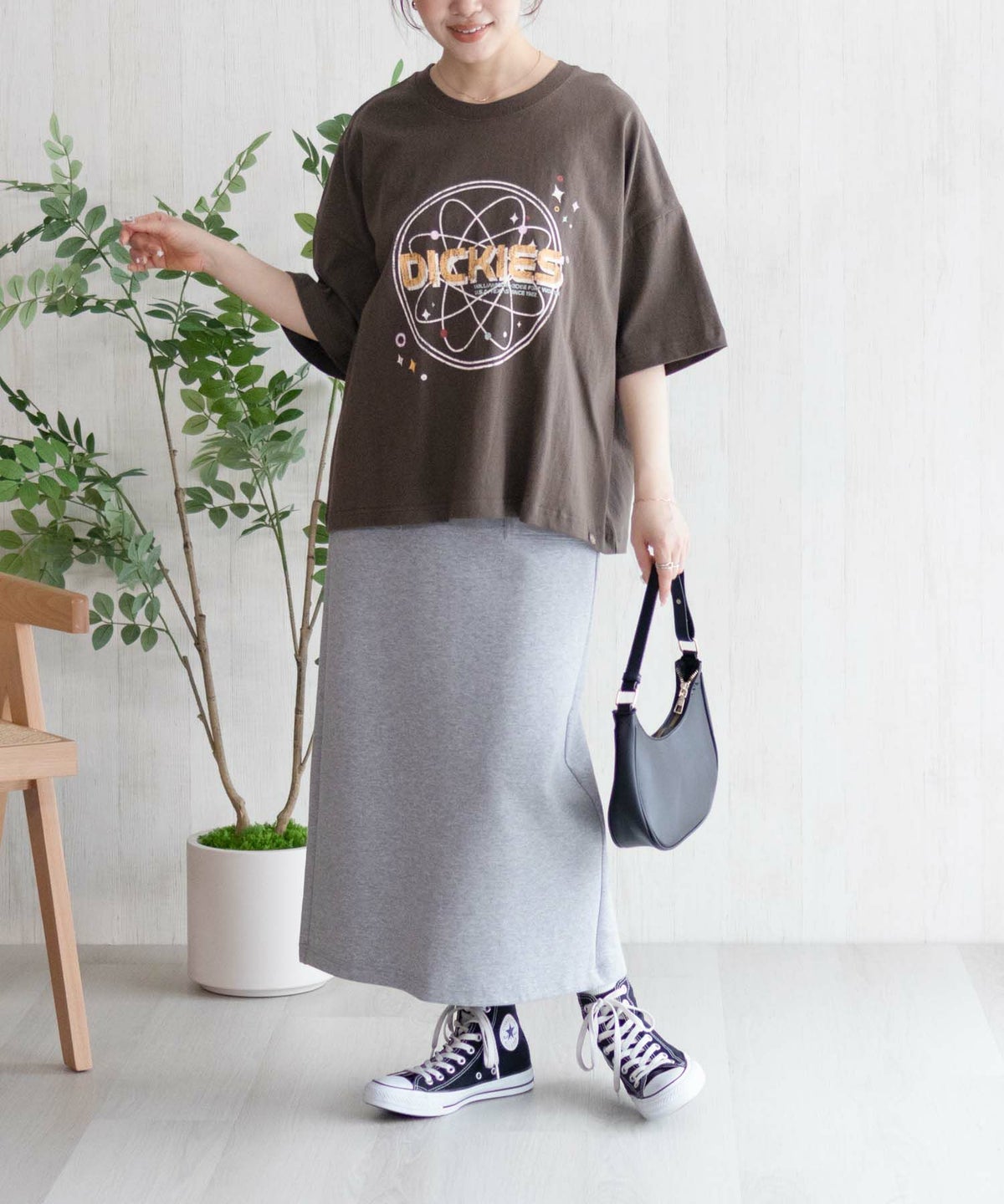 Dickies バイオ加工アイコンTシャツ レディース ネコポス 対応商品