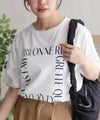 NAVY メッセージプリントTシャツ レディース ネコポス 対応商品