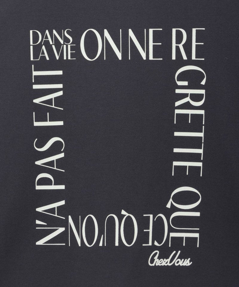 NAVY  メッセージプリントTシャツ レディース メール便 対応商品商品画像-29