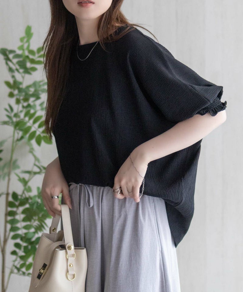 Howdy Marie  袖ゴムシャーリングプルオーバー レディース メール便 対応商品商品画像-5