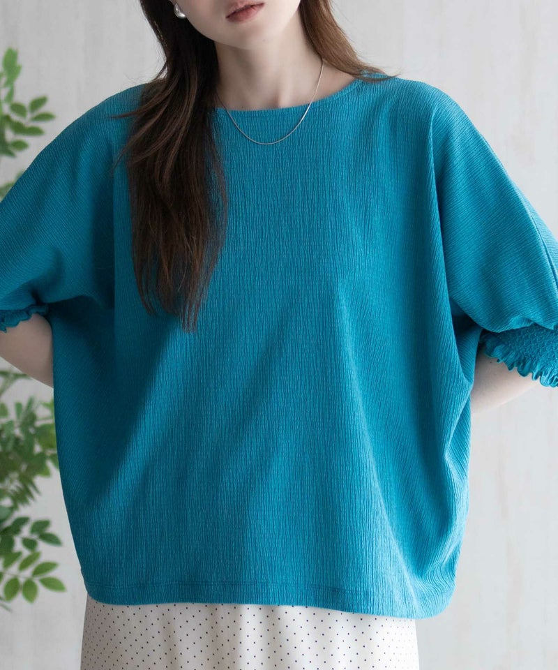 Howdy Marie 袖ゴムシャーリングプルオーバー レディース メール便 対応商品商品画像-12