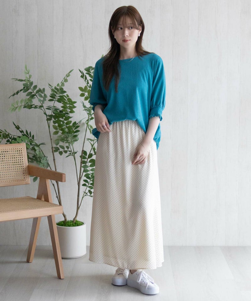 Howdy Marie 袖ゴムシャーリングプルオーバー レディース メール便 対応商品商品画像-29