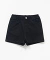 NAVY  のびるモン ツイルハイウエストショートパンツ キッズ商品サムネイル-1