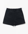NAVY  のびるモン ツイルハイウエストショートパンツ キッズ商品サムネイル-2