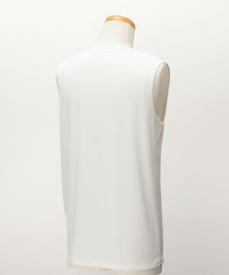 NAVY  SARARI Vネックノースリーブ メンズ メール便 対応商品商品画像-4