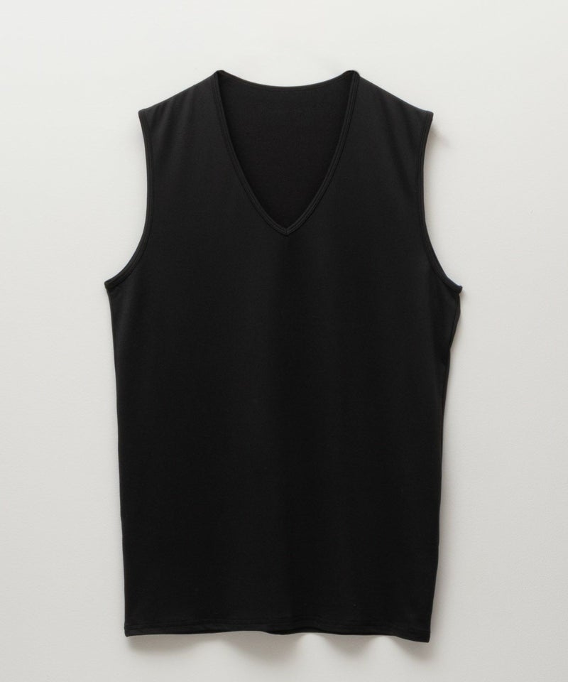 NAVY SARARI Vネックノースリーブ メンズ メール便 対応商品商品画像-5