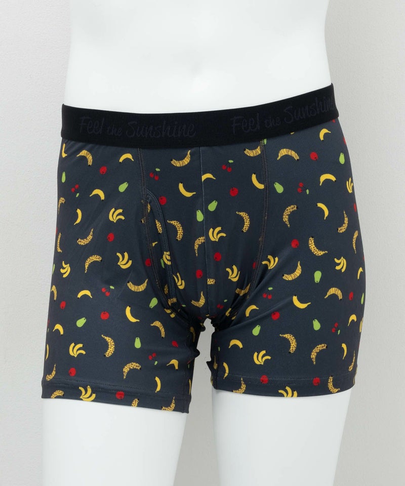NAVY メッシュボクサーパンツ フルーツ柄 メンズ メール便 対応商品商品画像-1