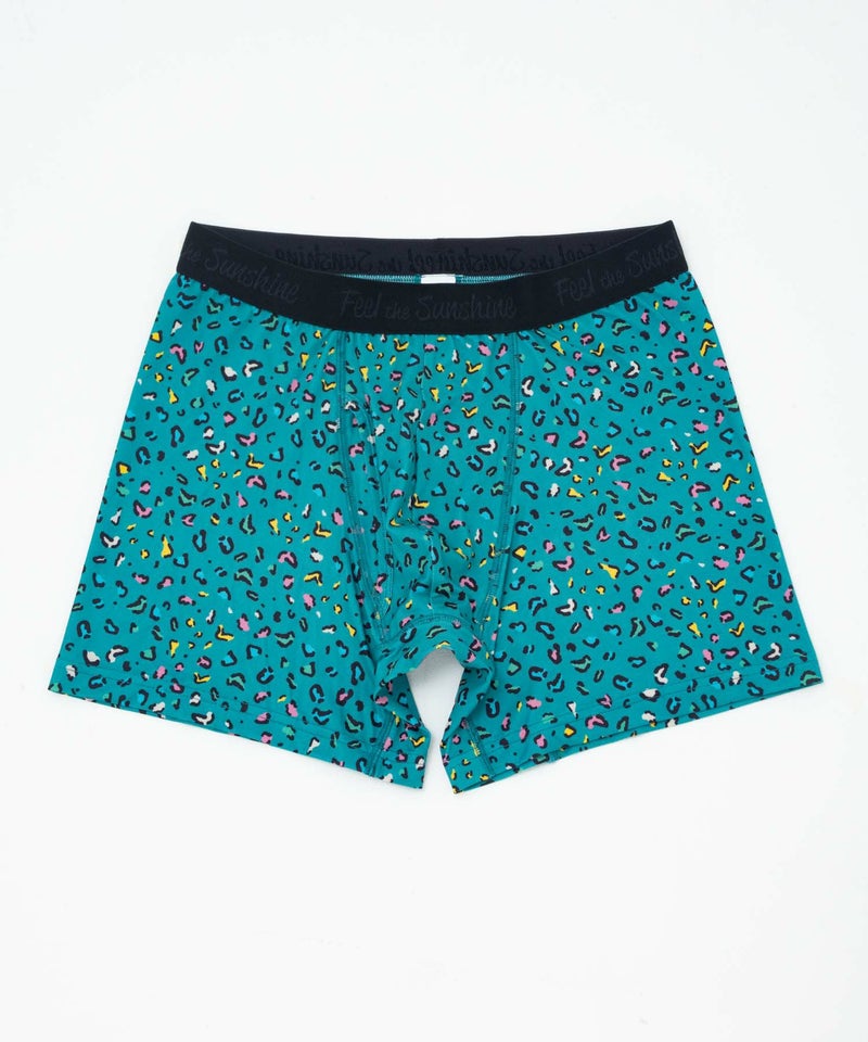 NAVY メッシュボクサーパンツ ヒョウ柄 メンズ メール便 対応商品商品画像-4