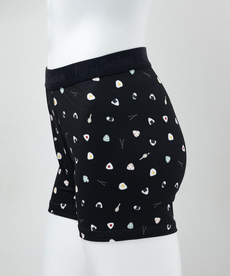 NAVY メッシュボクサーパンツ オニギリ柄 メンズ メール便 対応商品商品画像-2