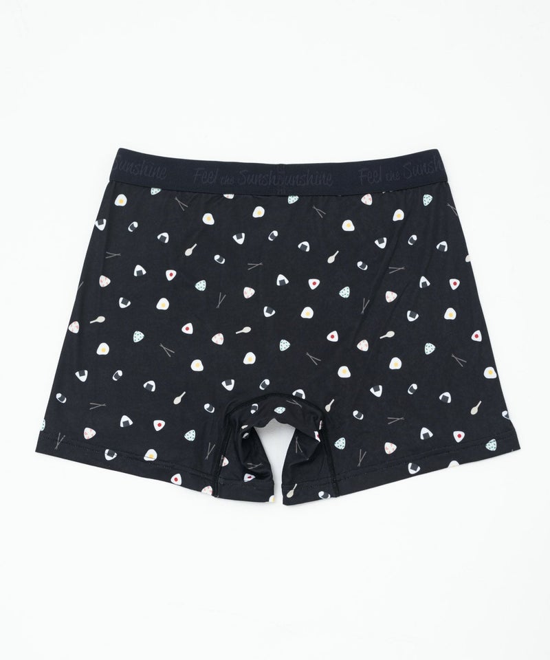 NAVY メッシュボクサーパンツ オニギリ柄 メンズ メール便 対応商品商品画像-5