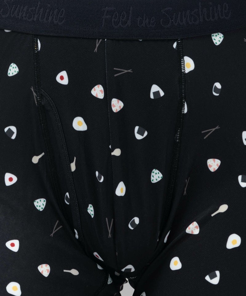 NAVY  メッシュボクサーパンツ オニギリ柄 メンズ メール便 対応商品商品画像-7