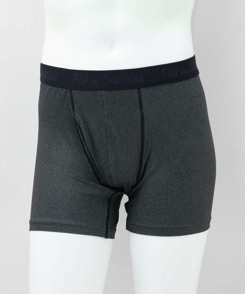 NAVY メッシュボクサーパンツ デニム柄 メンズ メール便 対応商品商品画像-1