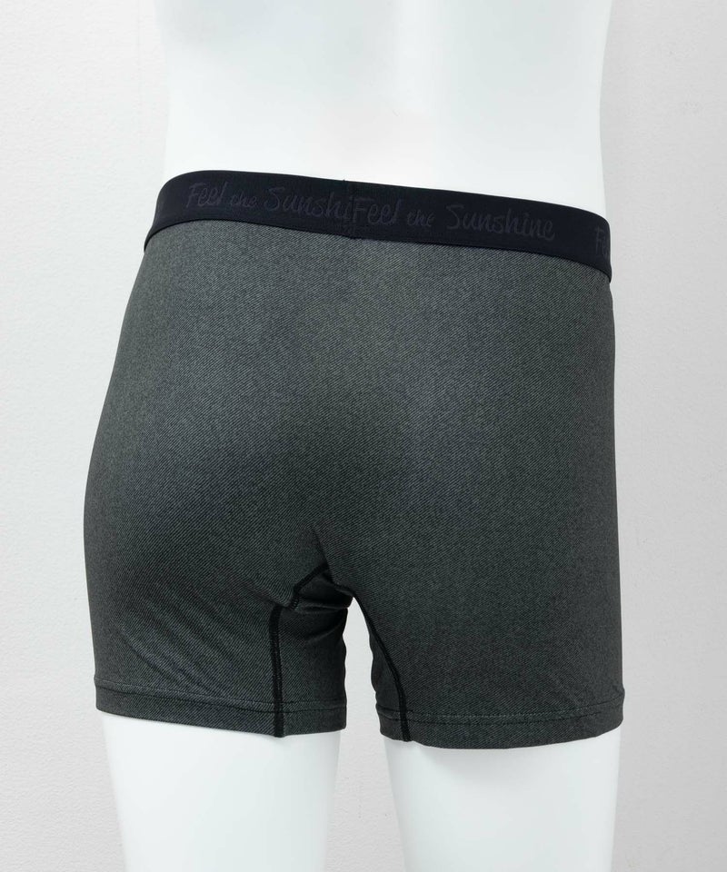 NAVY  メッシュボクサーパンツ デニム柄 メンズ メール便 対応商品商品画像-3