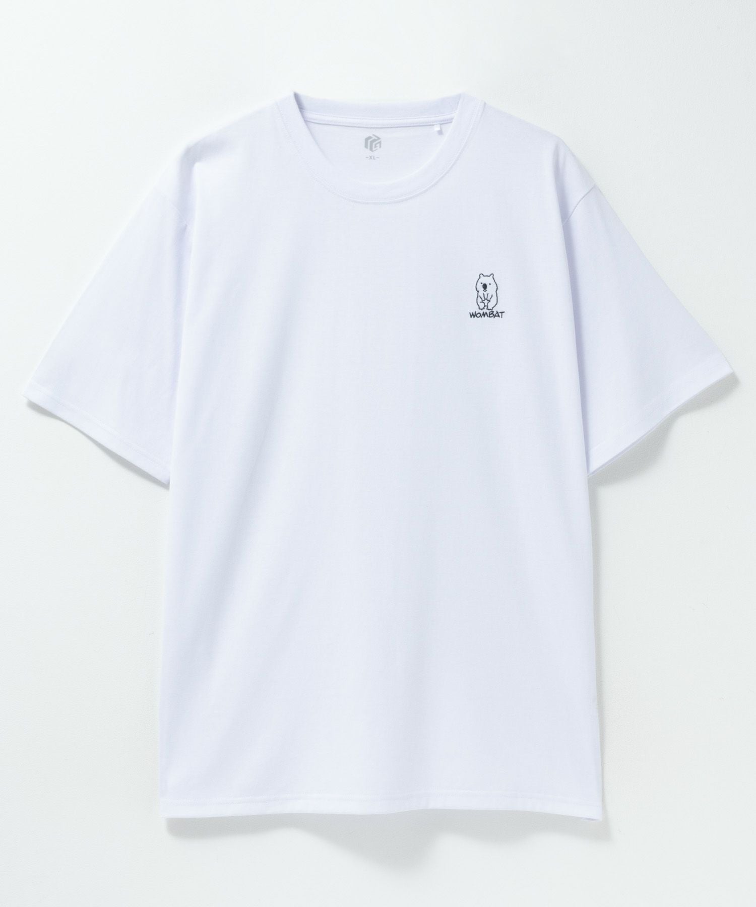 T-GRAPHICS アニマル刺繍半袖Tシャツ メンズ