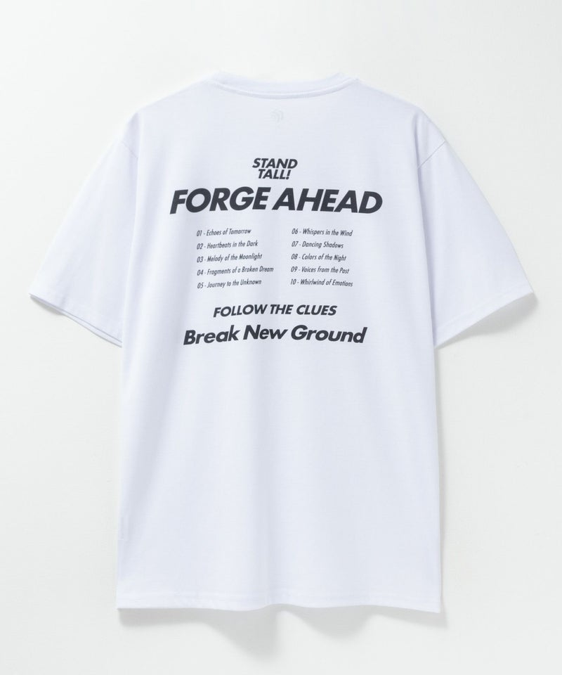 T-GRAPHICS メッセージデザインプリント半袖Tシャツ メンズ メール便 対応商品商品画像-1