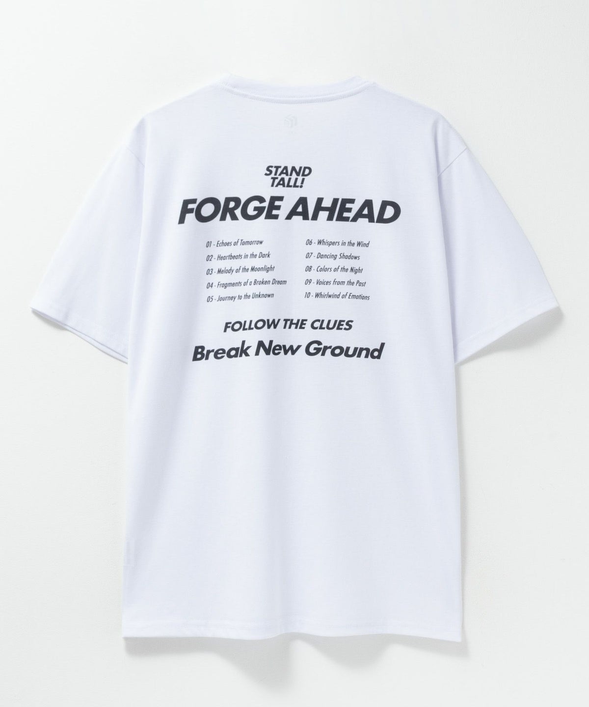 T-GRAPHICS メッセージデザインプリント半袖Tシャツ メンズ ネコポス 対応商品